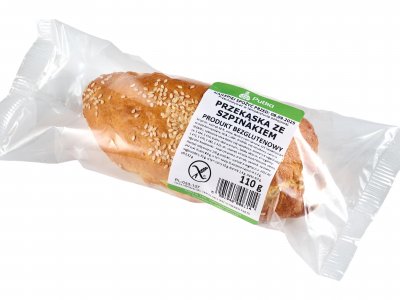 BEZGLUTENOWA Przekąska ze Szpinakiem 110 g